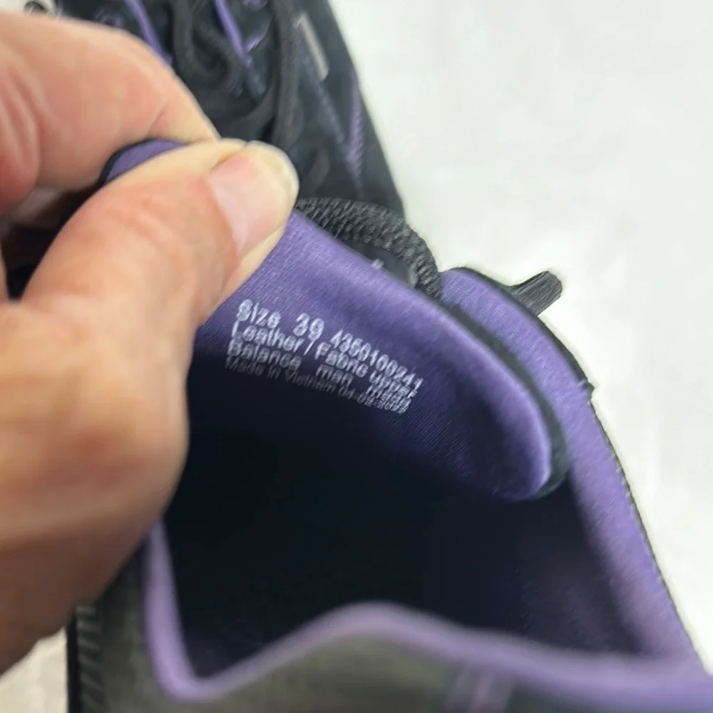 Dansko Black and Purple Athletic Shoes